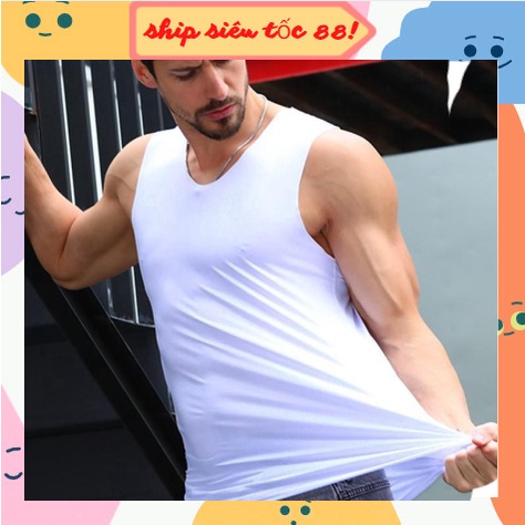 Áo Ba Lỗ Tank Top Mau Khô Không Đường May 2137 ship siêu tốc88