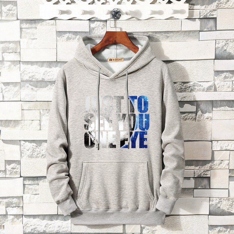 Áo hoodies nỉ ngoại JUST TO SEE YOU không xù lông A095 | BigBuy360 - bigbuy360.vn