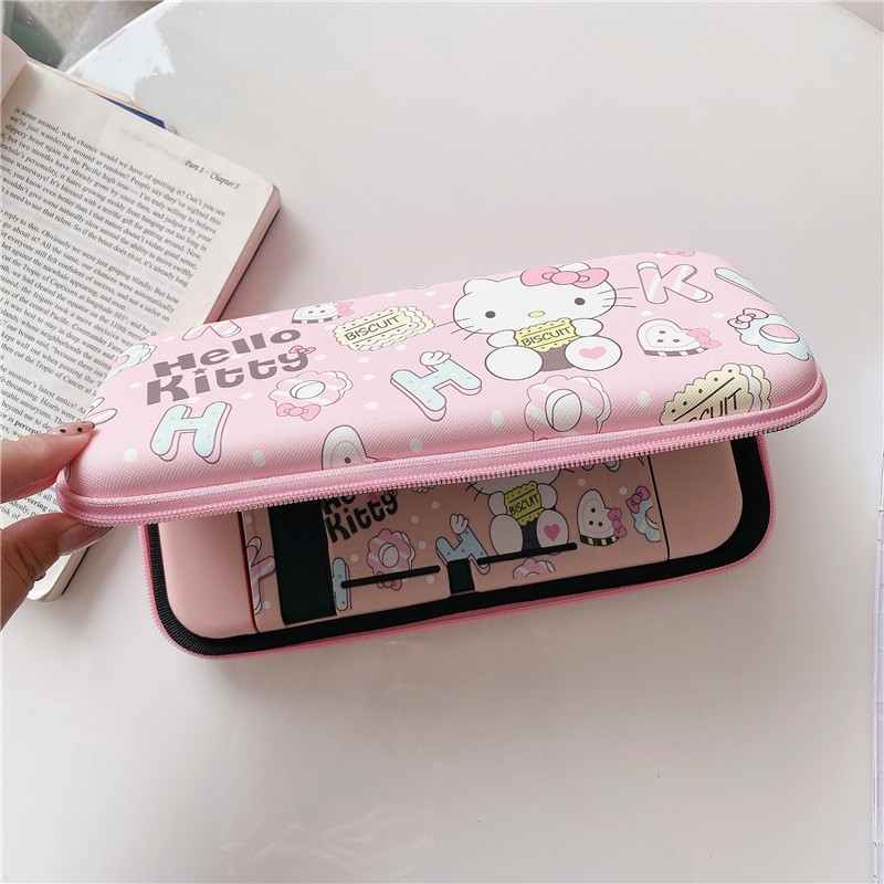 Vỏ Bảo Vệ Máy Chơi Game Cầm Tay Hình Mèo Hello Kitty Ốp