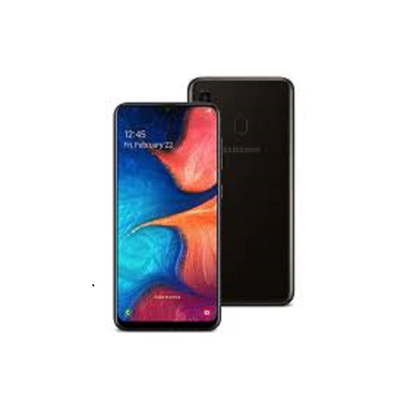 Điện Thoại Samsung Galaxy A20 Chính Hãng, máy 2sim ram 4G rom 64G, camera siêu nét - GGS 02