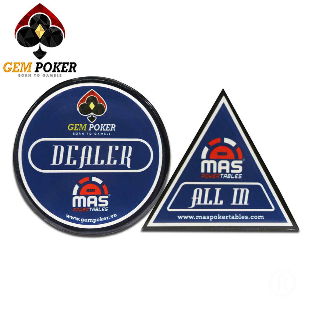VALI GỖ 500 CHIP POKER SỨ CERAMIC GEM EDEN