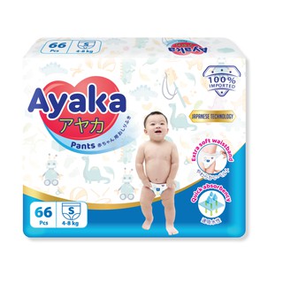 Tã quần trẻ em AYAKA S66x4 66 miếng/gói dành cho bé 4-8kg - Thương Hiệu AYAKA - YOOSOO MALL