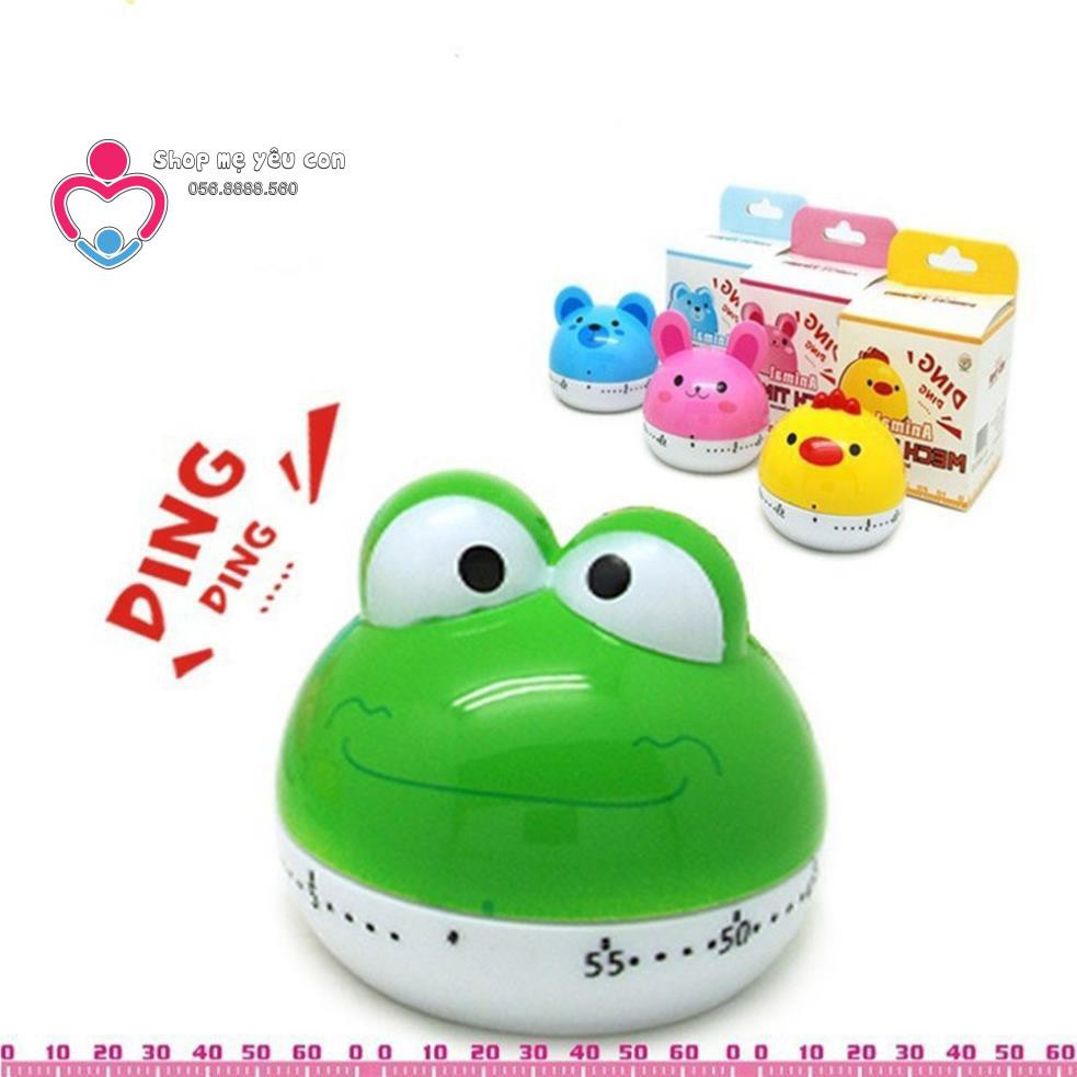 Đồng hồ đếm ngược komodomo hẹn giờ nhắc bé, hẹn giờ nấu ăn hình con vật siêu cute- dính tủ lạnh, hít nam châm