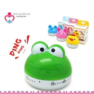 Đồng hồ đếm ngược komodomo hẹn giờ nhắc bé, hẹn giờ nấu ăn hình con vật siêu cute- dính tủ lạnh, hít nam châm