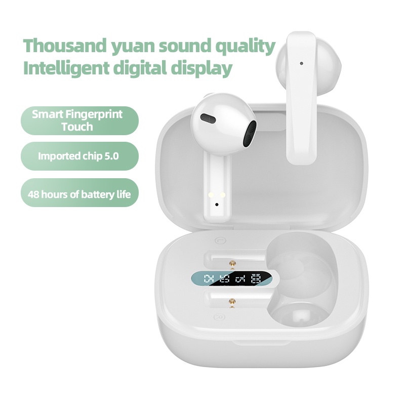 Tai nghe không dây TZUZL B13 TWS Bluetooth 5.0 chống nước chống tiếng ồn âm thanh hifi có micro