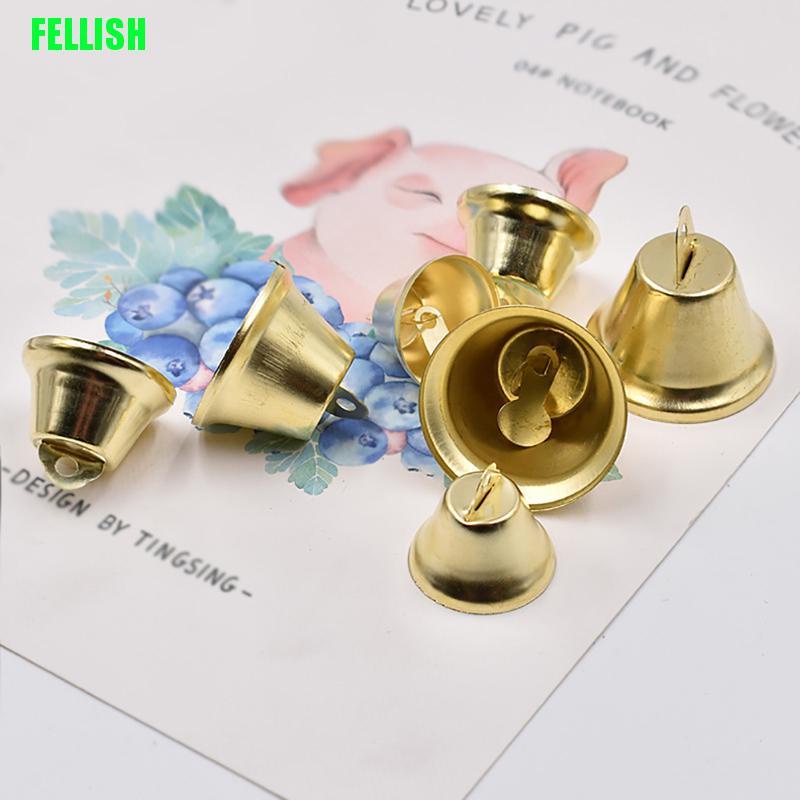Chuông mini mạ vàng 10-50mm trang trí giáng sinh