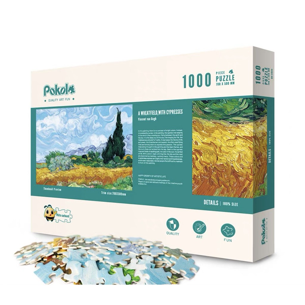 Bộ tranh ghép hình Pokolo 1000 mảnh