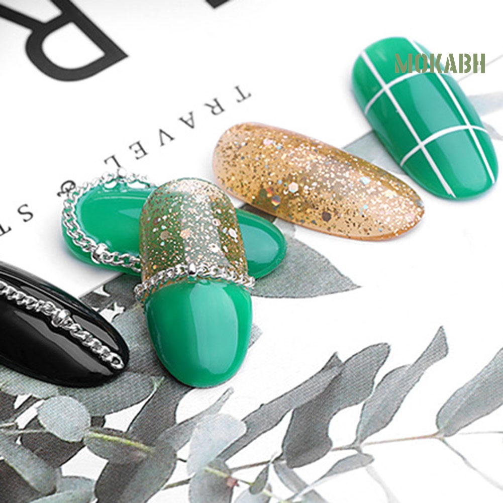Dây Xích Hợp Kim 3D Nhiều Kích Cỡ Trang Trí Móng Tay Nghệ Thuật DIY
