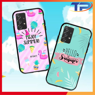 Ốp lưng Samsung Galaxy A01 / A02S / A12 / A21S / A32 /A52 / A72 Hình Hello Summer 01