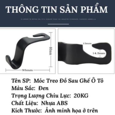 Móc treo đồ sau ghế xe hơi ô tô MÓC ĐƠN LOẠI 1 DẦY ĐẸP | BigBuy360 - bigbuy360.vn