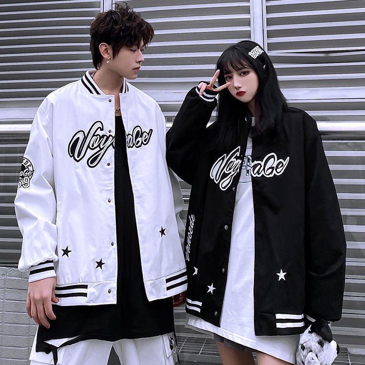 Áo Khoác Bóng Chày Form Rộng Thời Trang Dành Cho Cả Nam Và Nữ | BigBuy360 - bigbuy360.vn