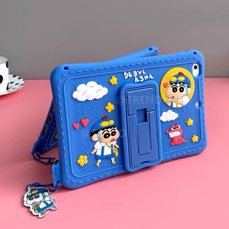 Ốp bảo vệ bằng silicon thiết kế dễ thương cho Ipad Air 1 2 3 4 Mini 5 Pro 2017 2018 2020 | BigBuy360 - bigbuy360.vn