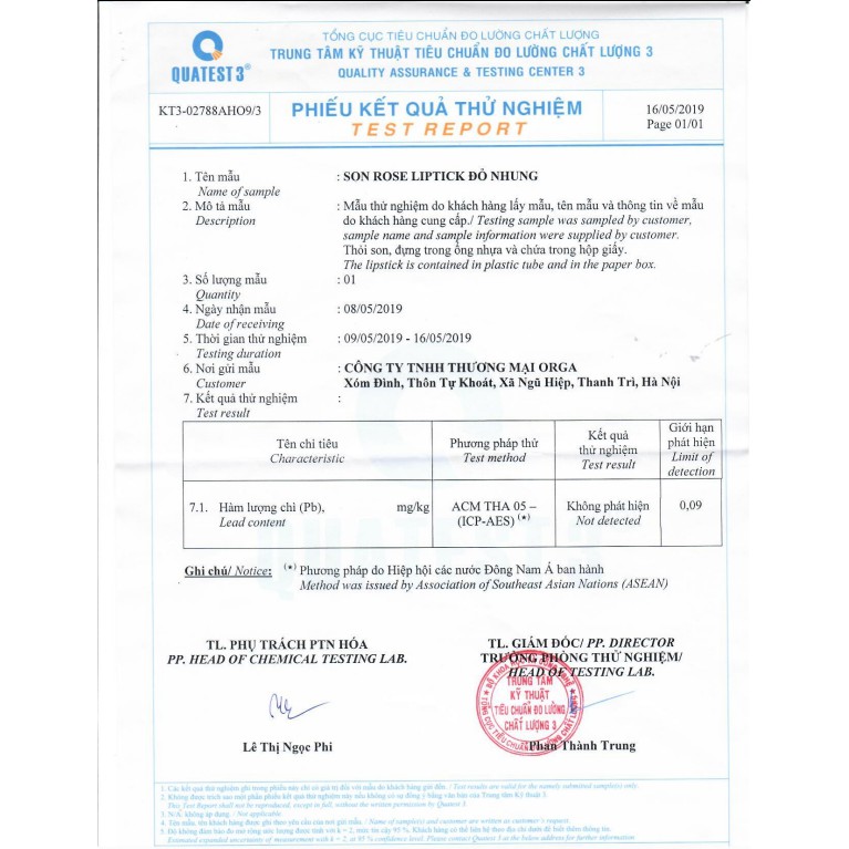 [Chính Hãng] Son Môi Hữu Cơ ORGA - ROSE LIPSTICK Không Chì Siêu Lì | BigBuy360 - bigbuy360.vn