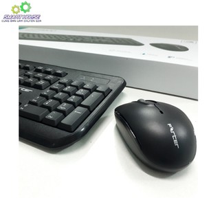 Bộ Bàn Phím Chuột Không Dây Forter KM8600(chính hãng).