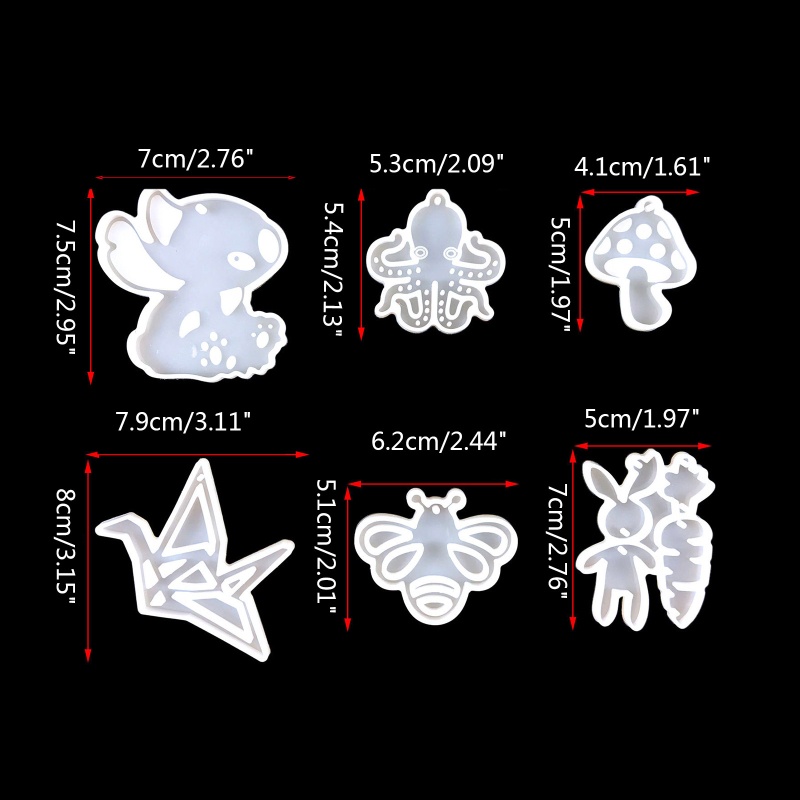 Khuôn làm giấy hình nấm/ bạch tuộc/ ong/ cà rốt tiện dụng