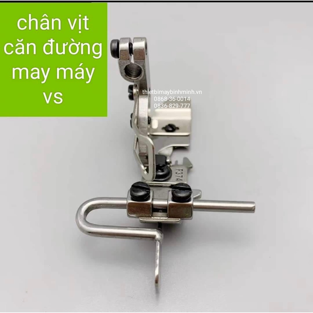 Chân Vịt Diễu Mí - Căn Thẳng Đường May, Chân Vịt Mũi Tàu Dành Cho Máy Vắt Sổ 4 Sợi Cẳng thấp và Cẳng Cao