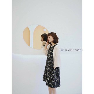 bán sỉ lẻ váy dạ pha tay be cho nữ