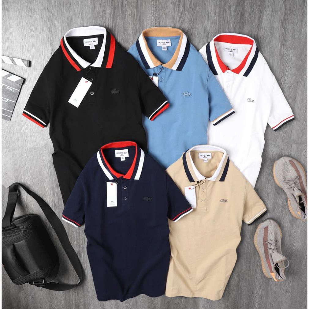 Hè Aó polo nam cổ bẻ Lacoste CP4 made in cambodia vải cá sấu Cotton loại 1 xuất xịn,chuẩn form,sang trọng-lịch lãm  ༷