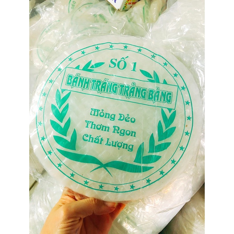 bánh tráng cuốn rau sống