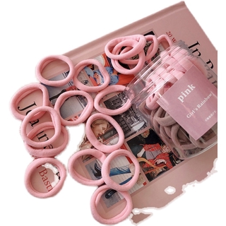 Set 50 Dây Cột Tóc Đuôi Ngựa E120 Phối Màu Gradient Độc Đáo