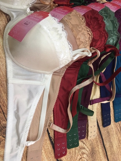 Áo lót belle đúc mỏng ren 3/4 .CÀI SAU