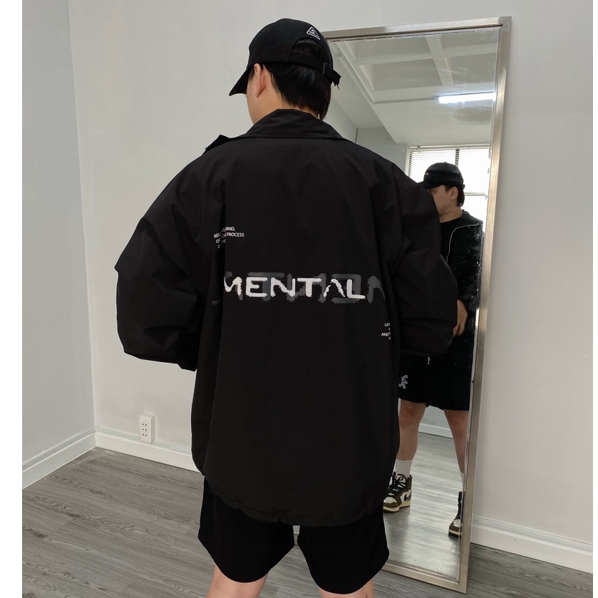 Áo khoác dù 2 lớp MENTAL® BLUR JACKET