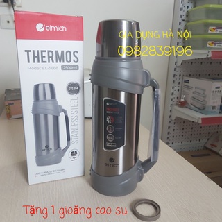 Bình giữ nhiệt Elmich 2.5L 3688 giữ nóng 8 - 10h hàng chính hãng