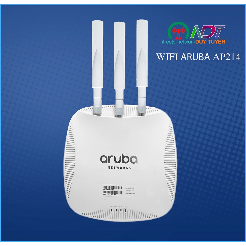 ✅ Aruba 214 Bộ Phát Wifi Chuyên Dụng Anten Rời Roaming Mesh , aruba