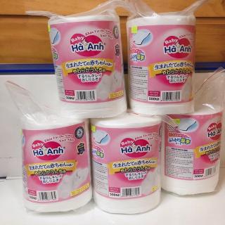 Combo 3 gói khăn vải khô đa năng Baby Hà Anh 500 tờ - Giá Rẻ