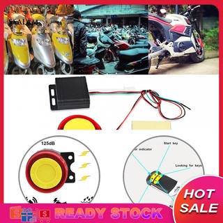 Thiết bị báo động chống trộm chống nước điều khiển từ xa cho xe máy
