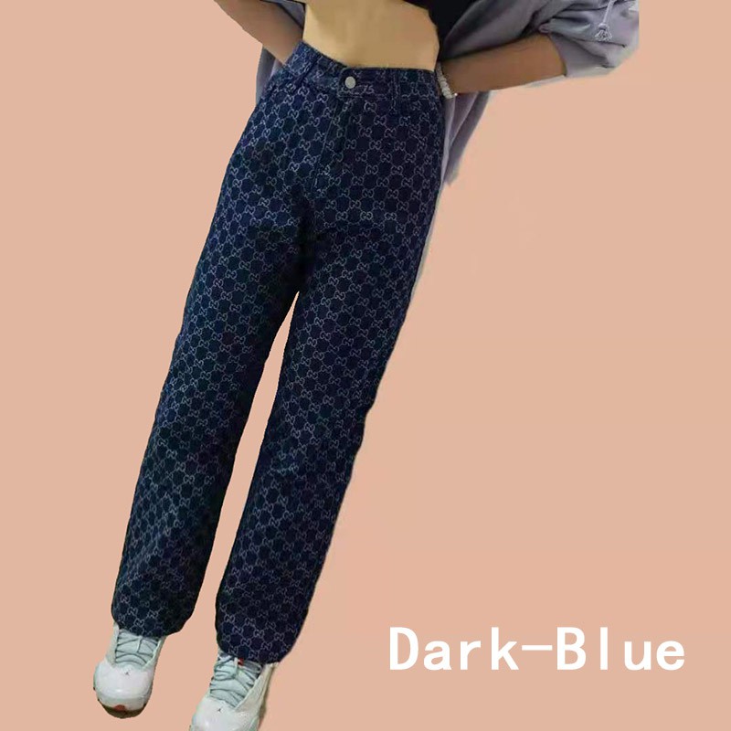 Quần Jeans Eo Cao Phong Cách Hip Hop Sành Điệu Năng Động Cho Nữ | BigBuy360 - bigbuy360.vn