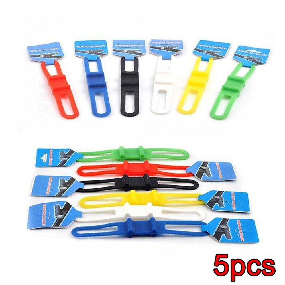 Set 5 Kẹp Giữ Cố Định Dây Đai An Toàn Cho Xe Đạp Giá Đỡ