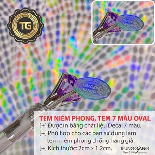 500 tem 7 màu bạc