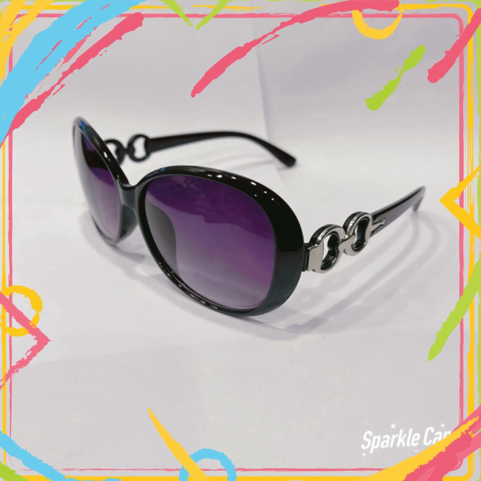 [Free Ship] MẮT KÍNH NỮ GM BAGUETTE TÍM ĐEN HÀN QUỐC CAO CẤP HOT TREND