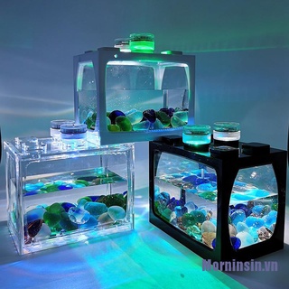 ✨Bể Cá Mini Để Bàn Có Đèn Chất Lượng Cao
