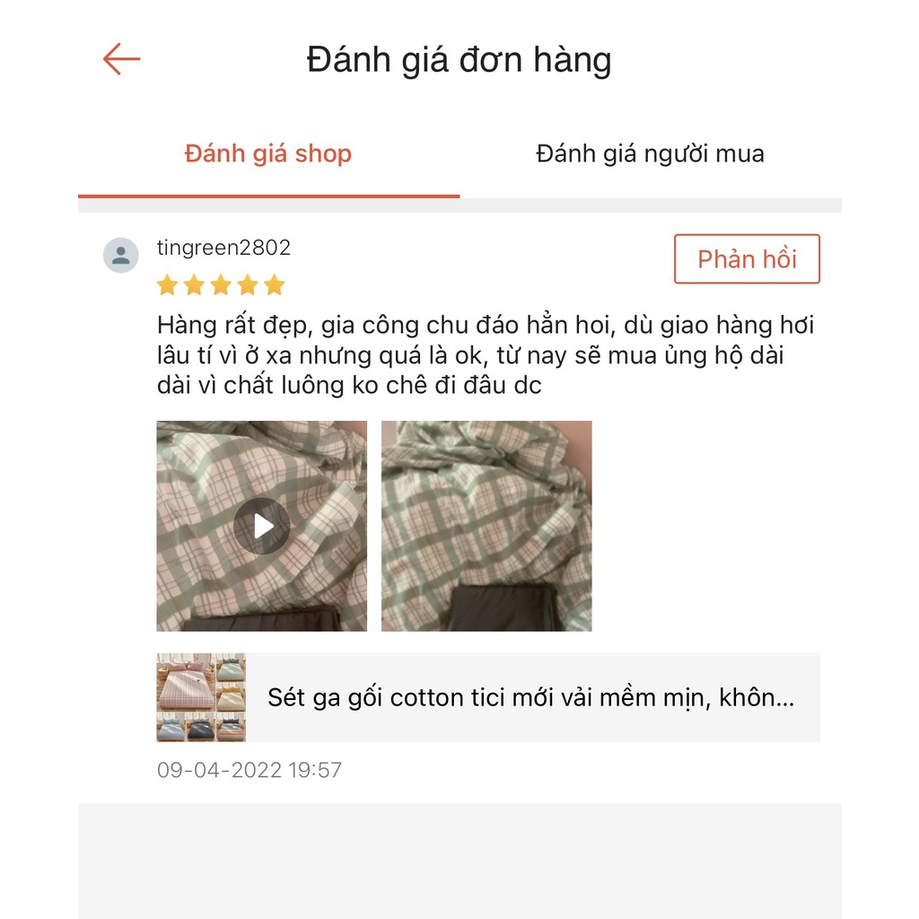Set ga gối cotton tici kẻ mới, vải mềm đẹp,không xù lông,không phai màu | BigBuy360 - bigbuy360.vn