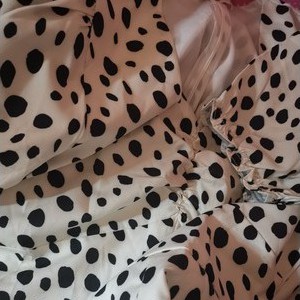 Đầm Dài Cổ Chữ U Họa Tiết Chấm Bi Xẻ Tà Thời Trang Cho Nữ A flower dress | BigBuy360 - bigbuy360.vn