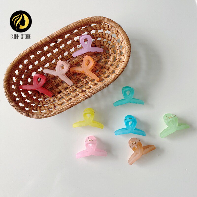 Kẹp tóc cute mini cho bé yêu, màu neon cưng xỉu