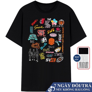  Áo Thun Tay Lỡ Bad Habits Cá Tính  Áo Phông Bad Habits Multi Logo Độc Đáo Đủ Màu Đen,trắng,xám V7 