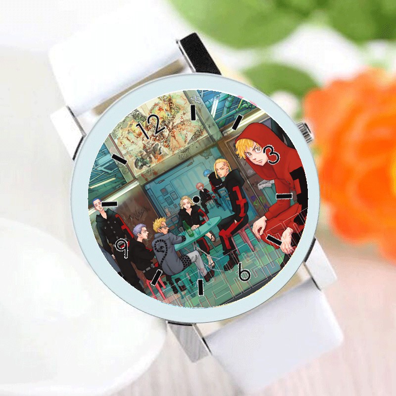 Đồng hồ đeo tay nam nữ IN HÌNH TOKYO REVENGERS Kịch Trường Của Takemichi anime chibi tiện lợi thời trang