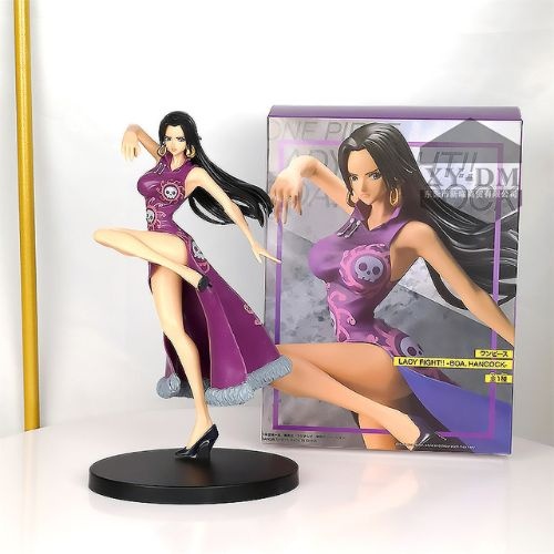 Mô Hình BOA Hancock Váy Tím Bản Chiến Đấu Cao 21cm