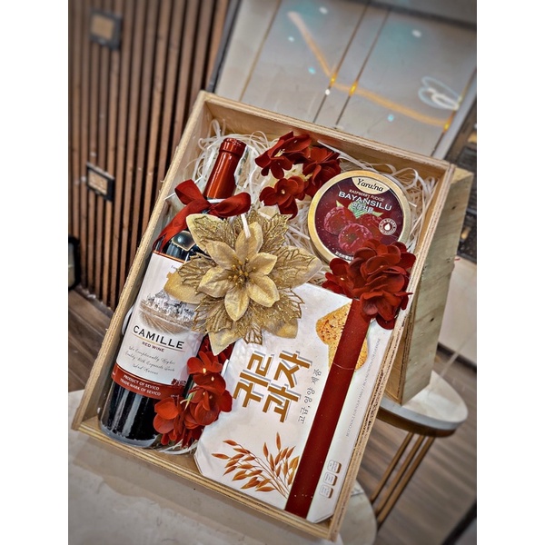 combo 5 khay quà tết, quà biếu 2022 mẫu mới