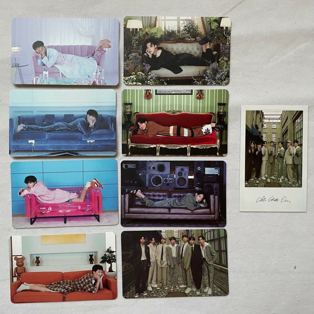 SHARE LẺ BỘ ẢNH BO GÓC PHOTOCARD CARD ALBUM BE DELUXE / BE ESSENTIAL BTS
