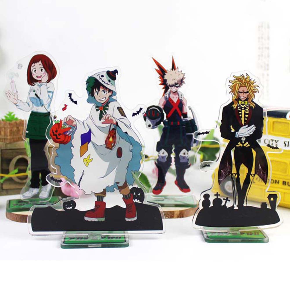 Mô Hình Nhân Vật Todoroki Shoto Deku Kaminari Denki Trong My Hero Academia Để Bàn Trang Trí Diy