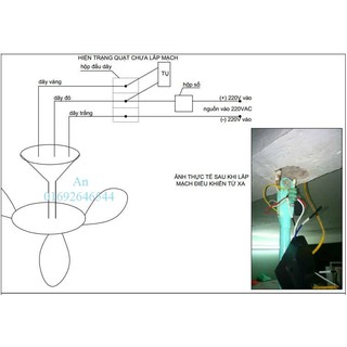 mạch điều khiển quạt trầnp