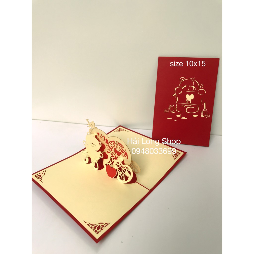 Trái Tim 9 - Heart  - Love - Thiệp 3D | BigBuy360 - bigbuy360.vn