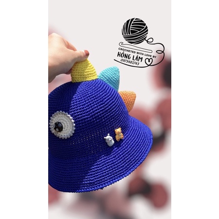 Set Sợi Móc Mũ Khủng Long