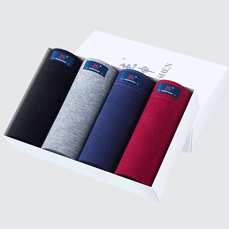 Quần sịp nam chất cotton 100% loại trơn size L-3XL