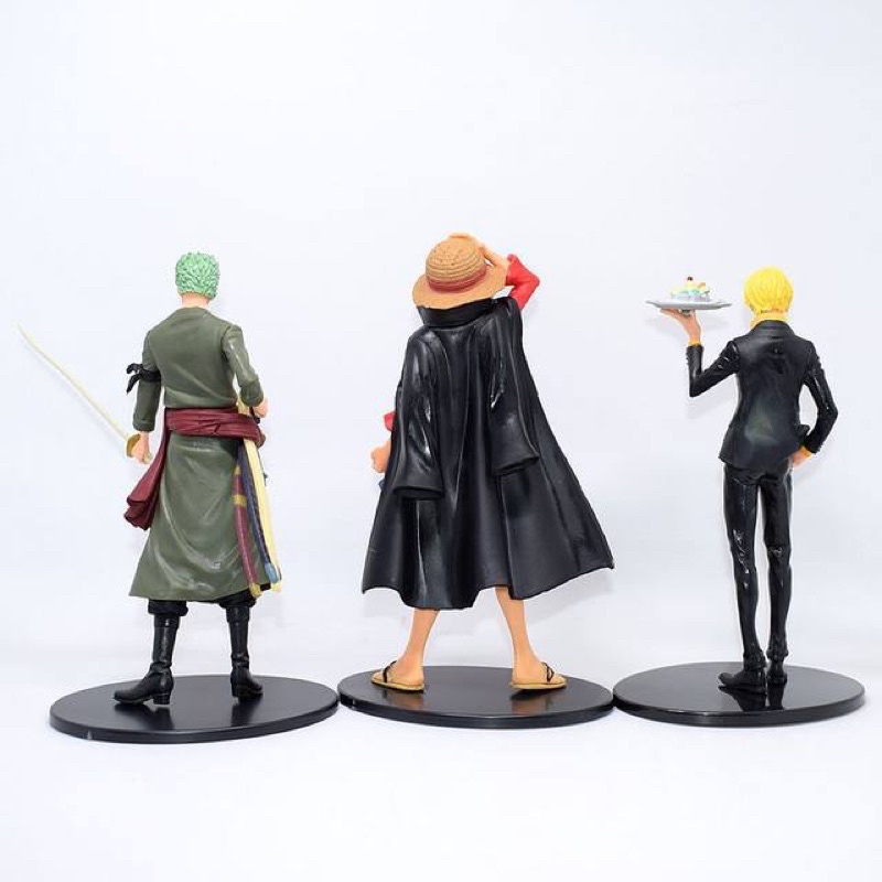 Set 6 Mô Hình One Piece Đảo Hải Tặc 16-17cm Luffy Zoro Sanji