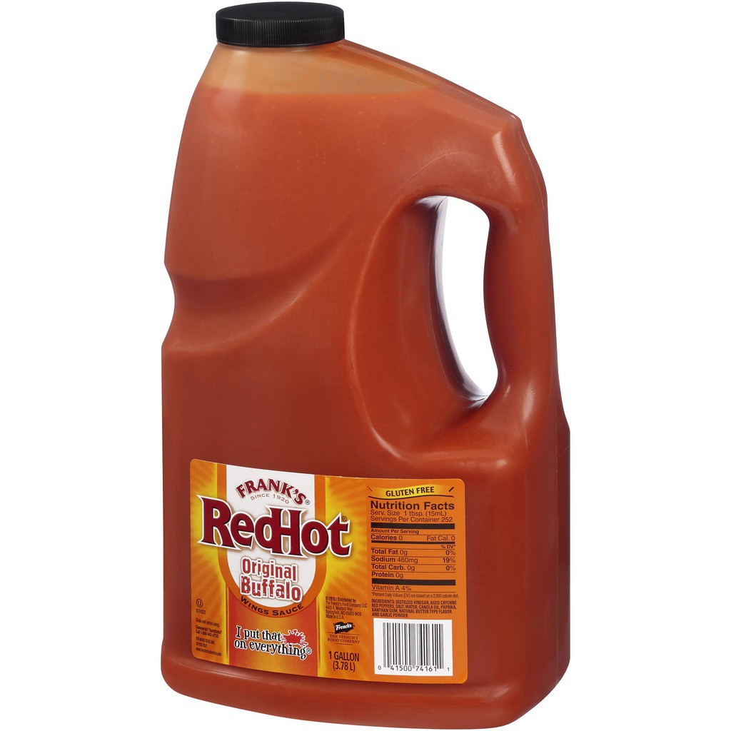 Sốt Frank's Red Hot Original Buffalo Sauce 1 gal